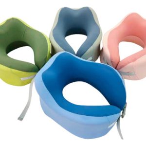 Almohada Viaje Ergonomica Para Cuello Cabeza Cojin Cervical  Liso