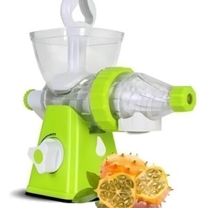 Extractor Manual De Jugos Exprimidor Fruta Verdura Manivela Verde