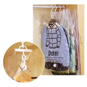 Bolsa Compresión Ropa Chaqueta 60x130 Reutilizable