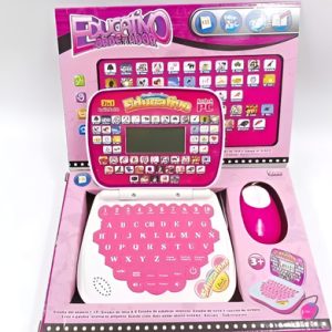 Mini Ordenador Didáctico Educativo Infantil Color Rosado
