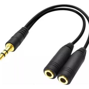 Convertidor De Plug A Dos Plug Para Conectar Dos Audifonos