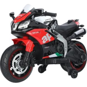 Moto Eléctrica Recargable Luces Led Para Niños Niñas