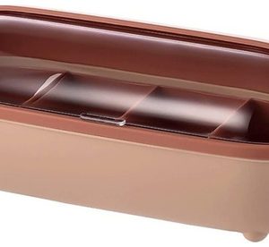 Especiero Con 4 Compartimientos Especias Condimentero Cocina Negro