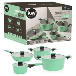 Batería De Ollas En Cerámica Kitchenware Ollas Antiadherente