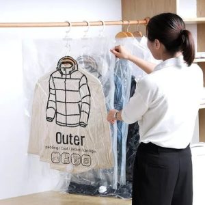 Bolsa Compresion Ropa 67x90 Practica Reutilizable