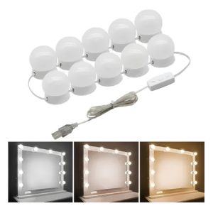 Extensión Luces O Bombillas Para Espejo Tocador Luz Regulable