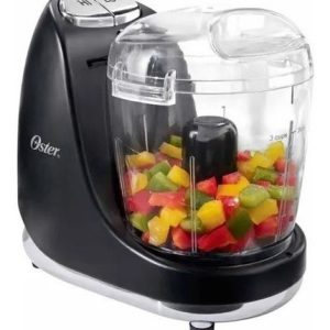 Mini Picadora Oster De Alimentos Picatodo Procesador Cocina Negro