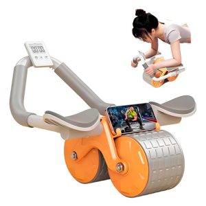 Rueda Abdominal Klizz Automatic Rebound Naranja