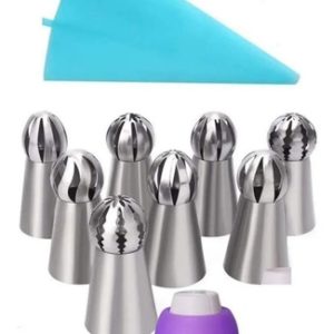 Decorador De Pastel Juego De 7 Boquillas Molde Pastel