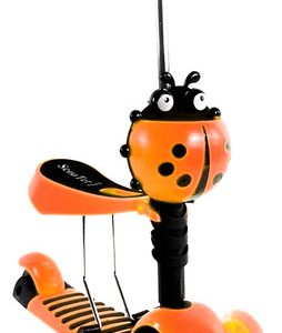 Scooter Tripatin San Antonio Infantil 3 En 1 Con Luces Color Naranja