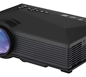 Mini Proyector Led 1200 Lumenes Full Hd Video Beam Usb Negro