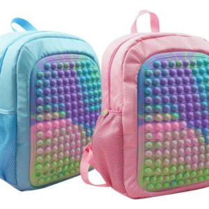Maleta Pop It Bolso Con Juego Antiestres Morral Para Niños