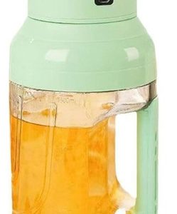 Licuadora Para Batidos Portatil Usb Recargable Deportiva Verde Claro