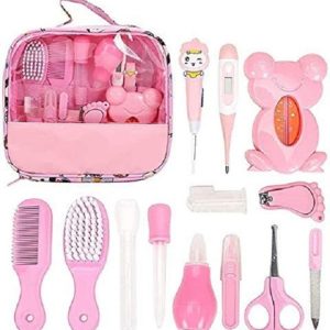 Set-kit De Aseo Personal Para Bebe - Unidad Color Rosa