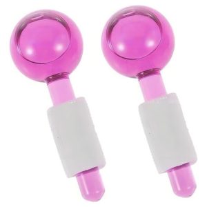 Esferas De Cromoterapia De Color Azul Para Masaje Facial Con Bolas De Cristal