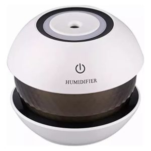 Mini Humidificador Usd Diamante Led Color Blanco