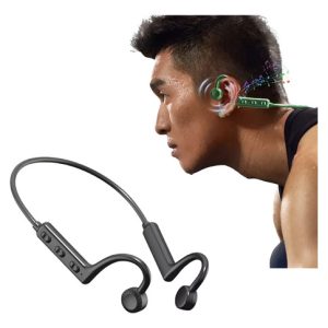 Auriculares De Conducción Ósea Sumergibles Bl12 Negro
