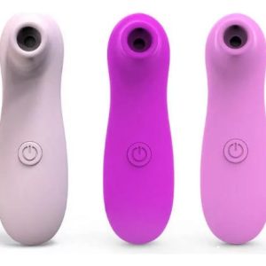 Succionador De Clitoris Y Pezones Vibrador Estimulador Morado