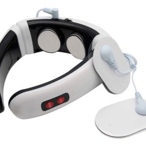 Masajeador Inalámbrico Electroland Cuello Cervical Electrodos Blanco Kl-5830