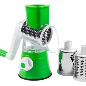 Molino Rallador Cortador 3en1 Picatodo De Verduras Y Frutas Color Colores