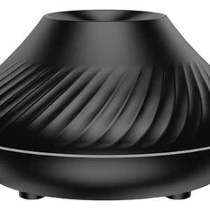 Humificador Difusor De Aromas Remolino Aromaterapia  Negro