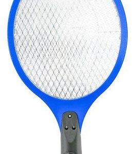 La Raqueta Eléctrica Recargable De Dos Voltios Mata Las Moscas De Los Mosquitos
