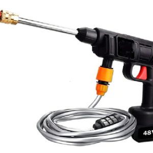 Hidrolavadora Inalambrica Pistola Recargable Portatil Color Negro Frecuencia 50 Hz / 60 Hz Negro 50 Hz / 60 Hz