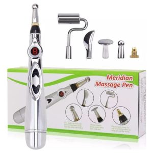 Lapiz Acupuntura 4 En 1 Masajeador Electrico