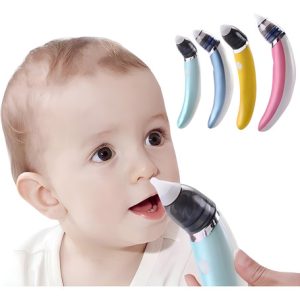 Aspirador Limpiador Nasal Succionador Electrico Limpiador Color Azul