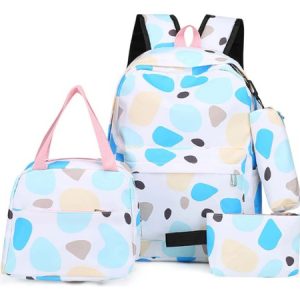 Kit Escolar Triple Maleta Lonchera Y Cartuchera Morral Multicolor Hazlo Tú Mismo