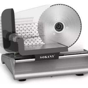 Cortadora Y Rebanadora De Cocinas/ 500w Sokany Plateado Plateado