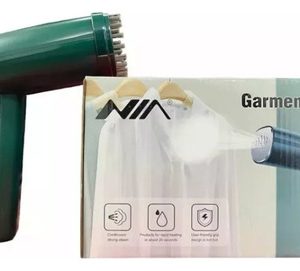 Mini Plancha Vertical Vaporizadora Portatil Viajera Verde Oscuro