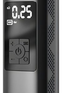 Compresor De Aire Inflador Portatil Recargable Carro Moto Negro