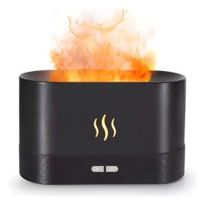 Humificador Niebla Fria Difusor De Aire De Llama Chimenea Blanco