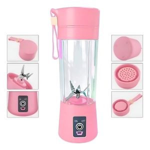 Licuadora Portatil Recargable (6 Cuchillas) Color Segun Disponibilidad