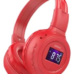 Audifonos Inalámbricos Wireless N65bt Color Rojo
