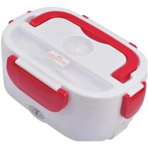 Lonchera Electrica Porta Comidas Portátil Colores Fiambrera Blanco