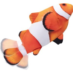 Juguete Gato Mascota Perro Pez Pescado Movimiento Recargable Color Rojo