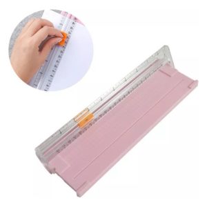 Guillotina Cortadora De Papel Con Regla Extraible Bisturi