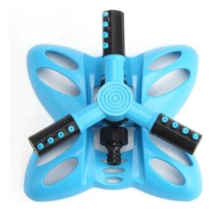 Rociador Portatil Ajustable Con Rotación Automatica