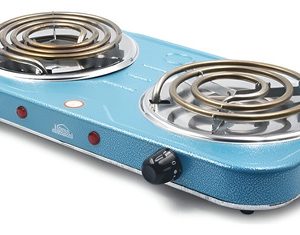 Estufa Eléctrica 2 Puestos Home Elements