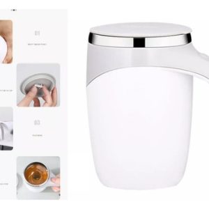 Taza Pocillo Mug Mezclador Eléctrico Vaso Batidor Agitador