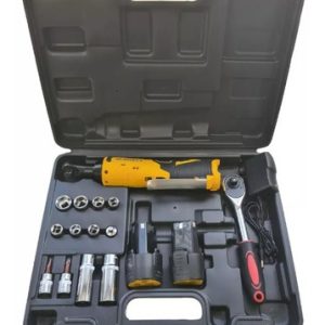 Juego De Llaves Trinquete Inalambrico Juego De Rache Negro