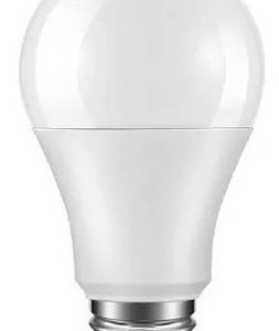 Lampara Led 12w Sensor Movimiento Y Fotocelula Noche  Blanco Cálido Blanco Cálido