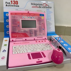 Computador Didáctico Portátil Bei Tian Bt-271es Rosa 130 Funciones Inglés Español