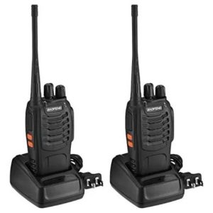 Par Radios De Comunicación Walkie Talkie Baofeng  Negro