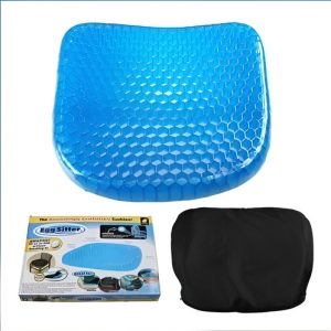 Cojin Silla Asiento Gel Ergonomico Extra Comfort Color Azul