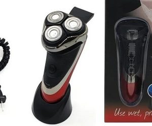Maquina De Afeitar 3 Cabezales Afeitadora Inalámbrica