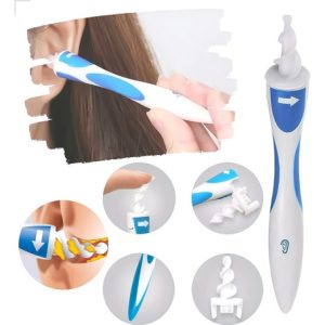 Limpiador De Orejas Manual En Espiral, Desinfectante, Eliminador De Suciedad