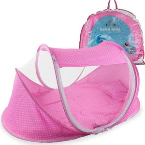 Mosquitero Plegable Cuna De Bebé Colchón Toldillo Bebes